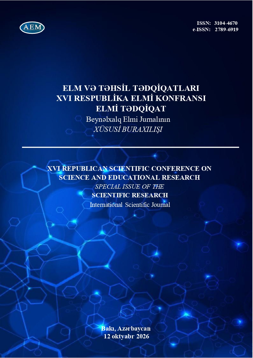 SCIENTIFIC AND EDUCATIONAL RESEARCH — XVI REPUBLICAN SCIENTIFIC CONFERENCE